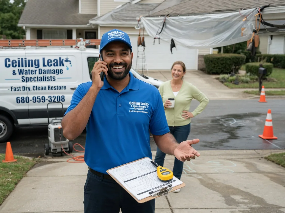 Ceiling Leak Cleanup Bloomfield, KY FAQs